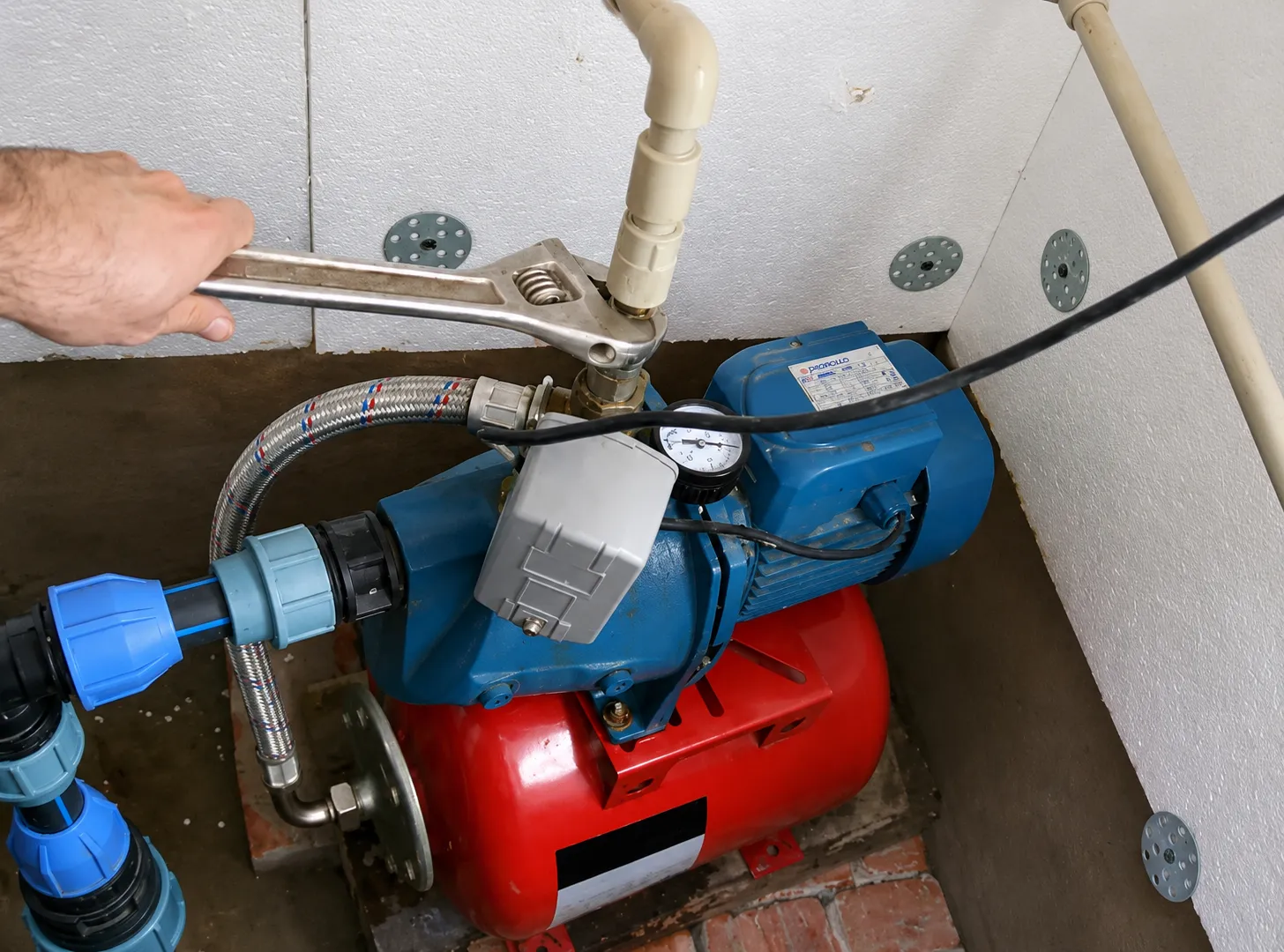fixing sump pump